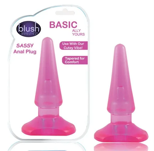Blush Novelties Anal Sassy Anal Plug Pink