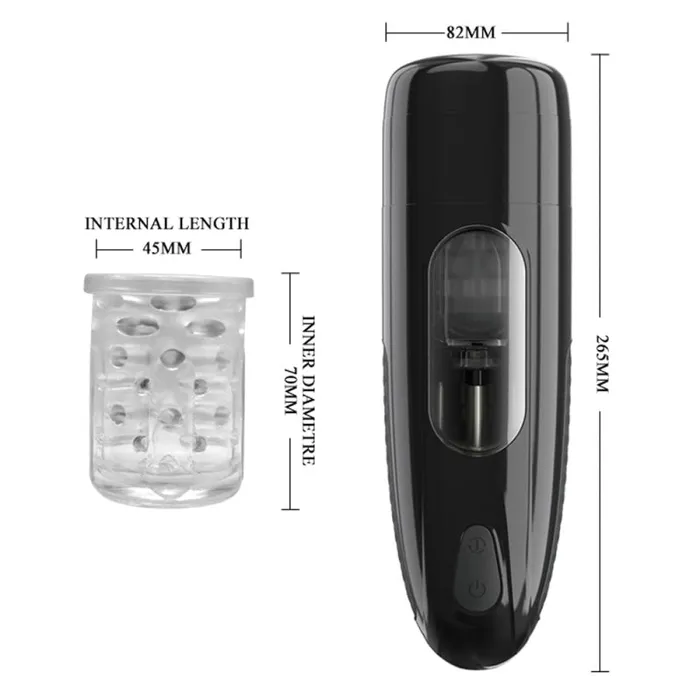 Vibrators | Pretty Love Pretty Love Marlon - Black Vibrators | Pretty Love Pretty Love Marlon - Black