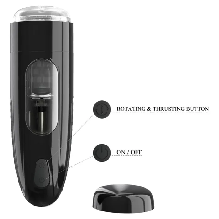 Vibrators | Pretty Love Pretty Love Marlon - Black Vibrators | Pretty Love Pretty Love Marlon - Black