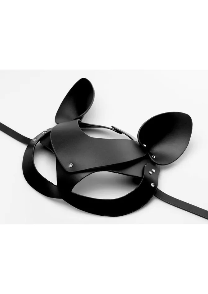 TAILZ Anal Tailz Black Cat Tail Anal Plug and Mask
