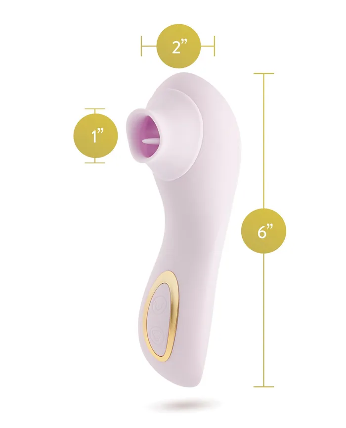 Blush Vibrators Blush Delice Fleur Suction Vibe Blush Vibrators Blush Delice Fleur Suction Vibe