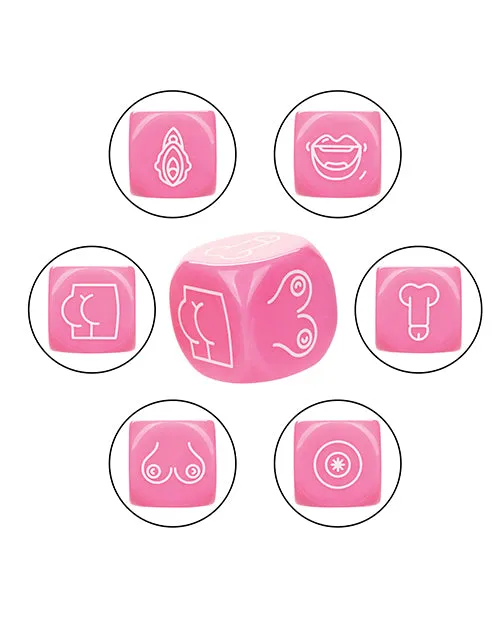 Female Sex Toys Naughty Bits Roll With It Icon Based Sex Dice CalExotics