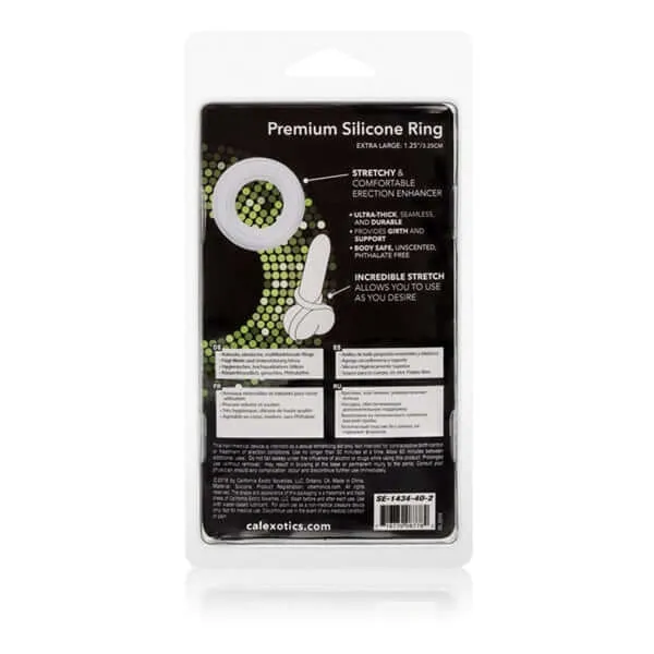 California Exotic Novelties Male Sex Toys Premium Silicone Ring XL from California Exotic Novelties