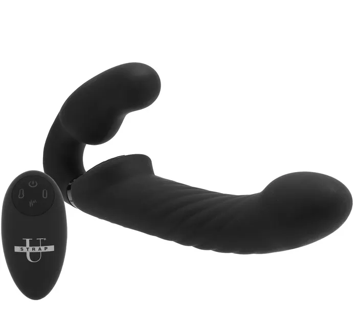 ErgoFit Twist Inflatable Vibrating Strapless StrapOn XR Brands Female Sex Toys ErgoFit Twist Inflatable Vibrating Strapless StrapOn XR Brands Female Sex Toys