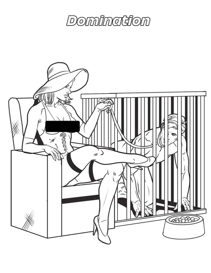 Fetishes Are Fun Coloring Book from Wood Rocket Wood Rocket Vibrators