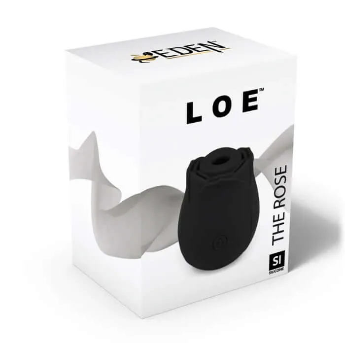 Freedom Novelties LOE The Rose Premium Suction Stimulator in Black Intense Pleasure Right at Your Fingertips Female Sex Toys Freedom Novelties LOE The Rose Premium Suction Stimulator in Black Intense Pleasure Right at Your Fingertips Female Sex Toys