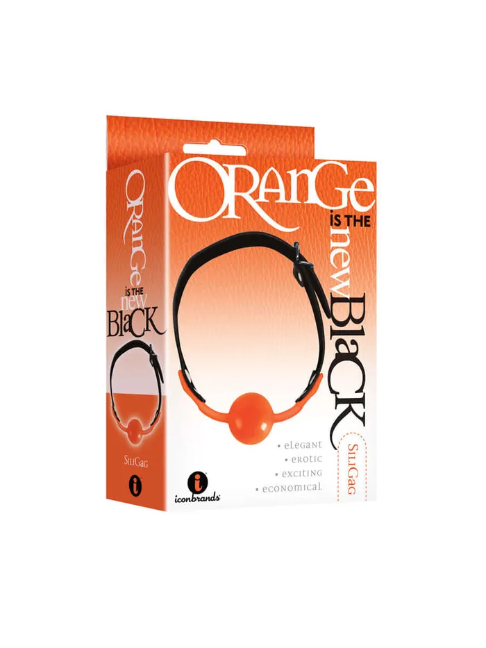 Icon Brands Anal ORANGE IS THE NEW BLACK SILI GAG