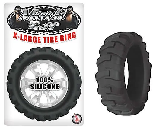 Nasstoys Male Sex Toys Mack Tuff XLarge Tire Cock Ring Black