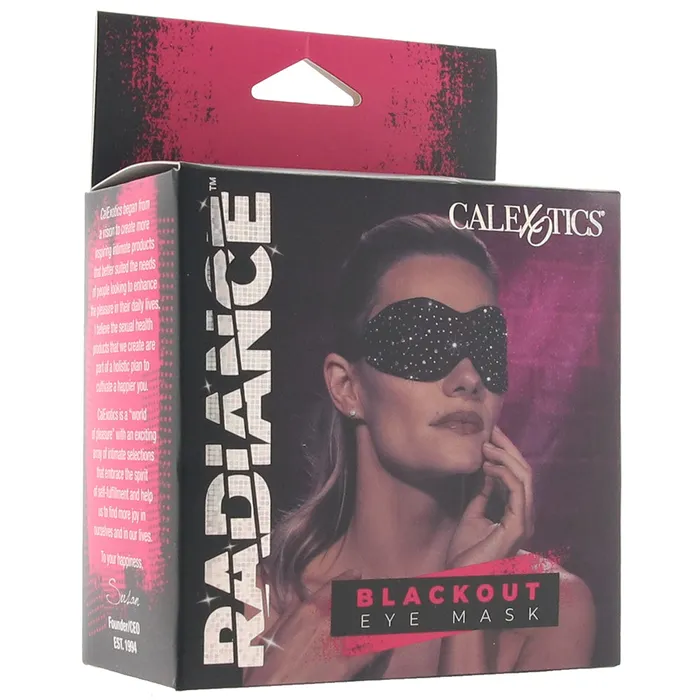Radiance Blackout Eye Mask CalExotics Vibrators