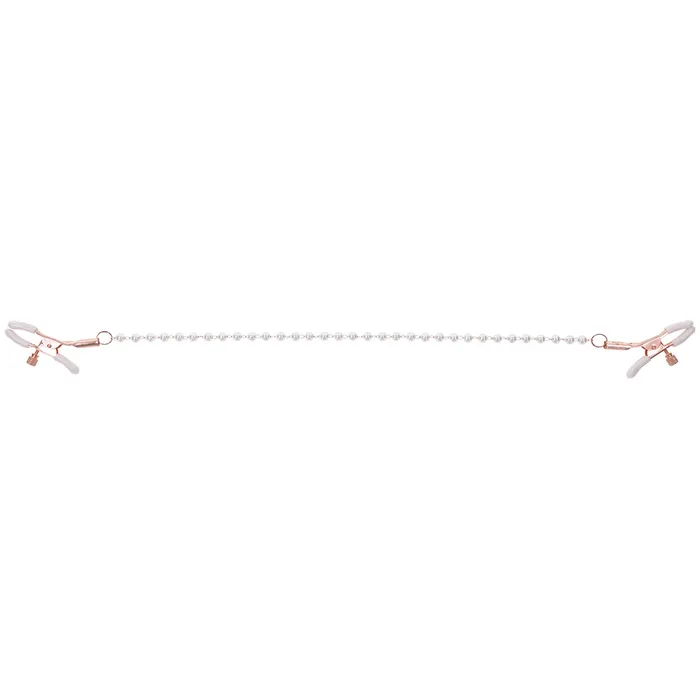 SM Peaches n CreaMe Pearl Nipple Clamps Sportsheets Nipple Clitoral Toys