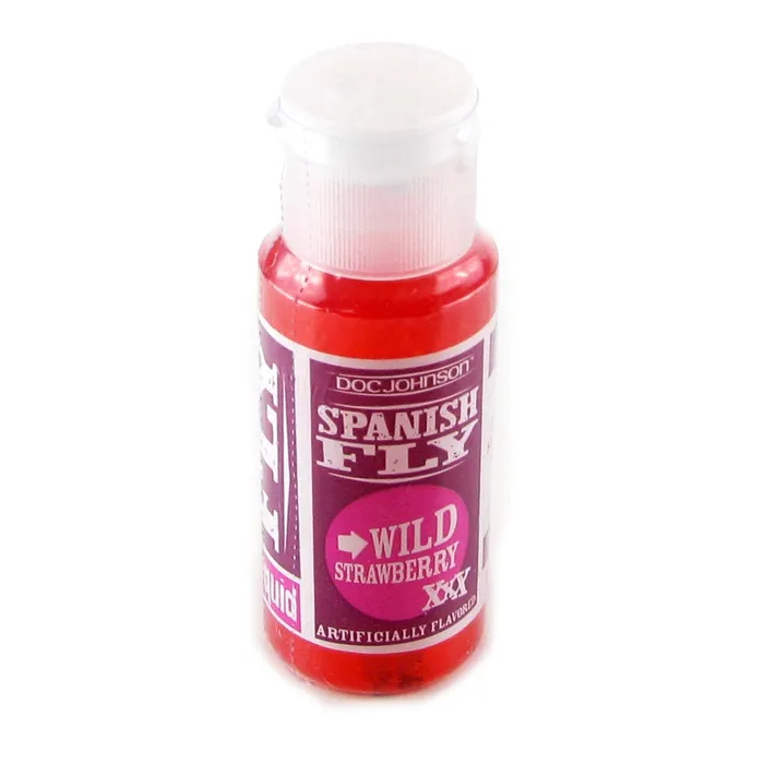 Spanish Fly Sex Liquid 1oz in Strawberry Doc Johnson Female Sex Toys