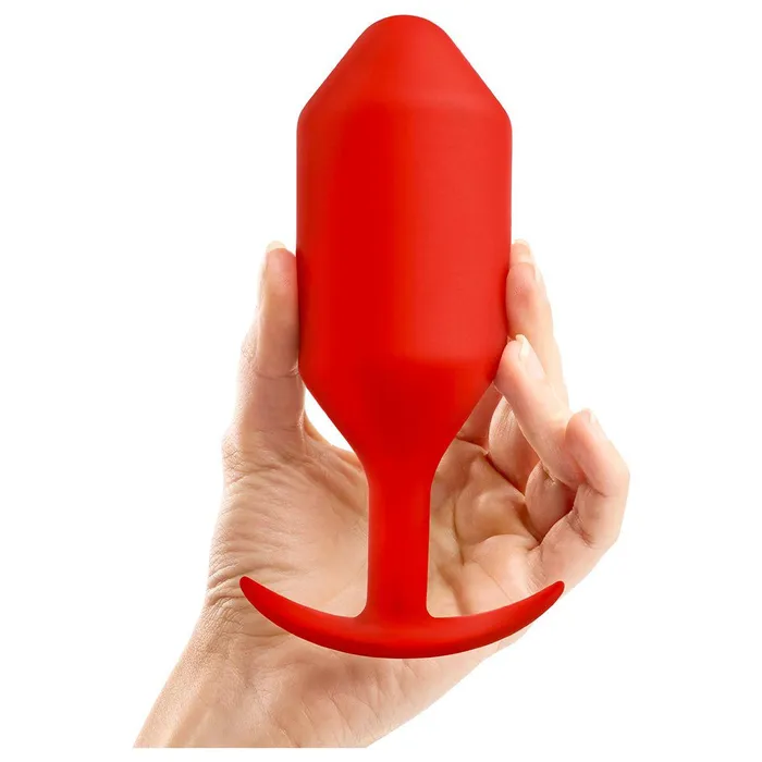 BVibe Anal BVibe Snug Plug 6 XXXL Red
