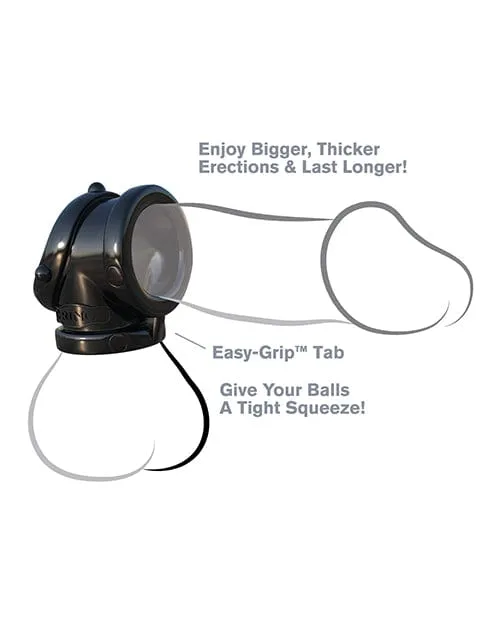 Fantasy CRingz Rock Hard Cock Pipe Black Pipedream Products Dildos Fantasy CRingz Rock Hard Cock Pipe Black Pipedream Products Dildos