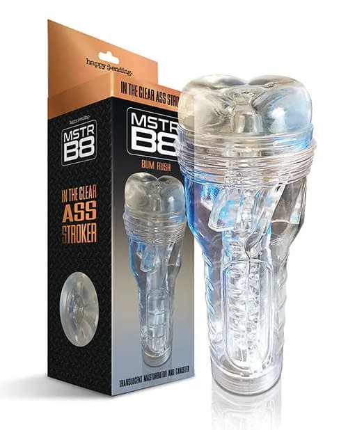 Happy Ending Male Sex Toys Mstr B8 In The Clear Anal Stroker Clear Happy Ending Male Sex Toys Mstr B8 In The Clear Anal Stroker Clear