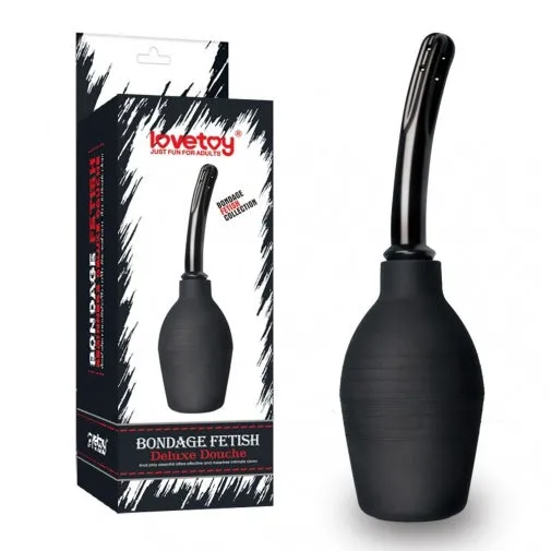 lovetoy Anal Bondage Fetish Deluxe Douche with squeezable bulb
