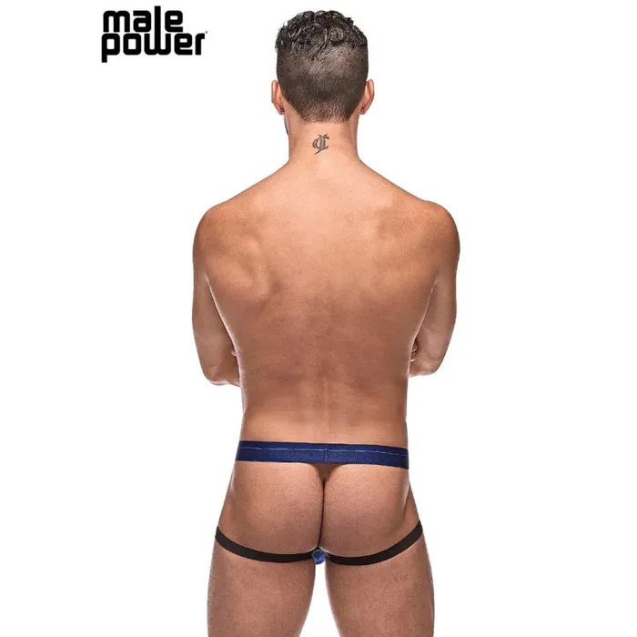 Male Sex Toys Diamond Mesh Jock Ring Navy Male Power Male Sex Toys Diamond Mesh Jock Ring Navy Male Power