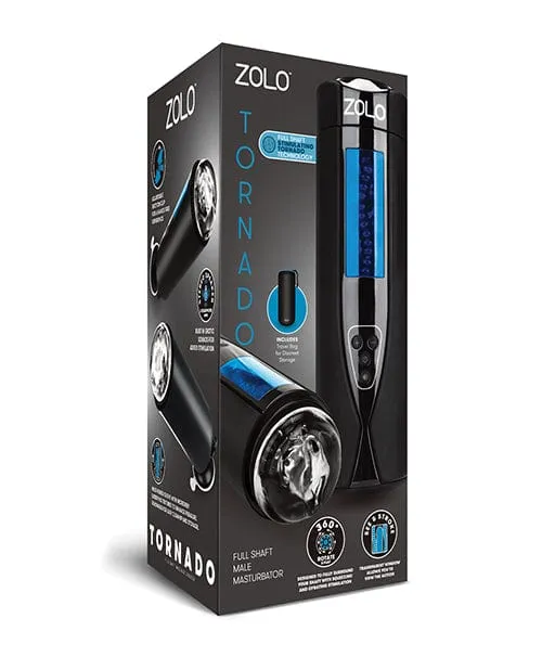 Male Sex Toys ZOLO ZOLO Tornado Stroker Clear