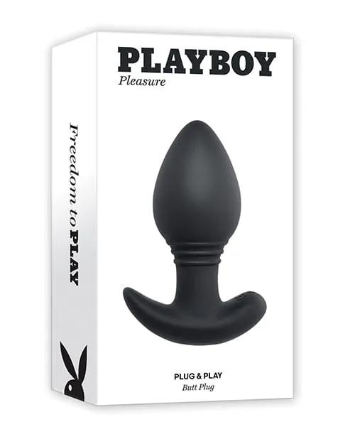 Playboy Pleasure Plug Play Butt Plug Navy Playboy Anal