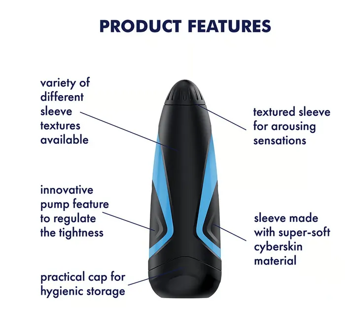 Satisfyer Men One Vibrating Masturbator Satisfyer Male Sex Toys