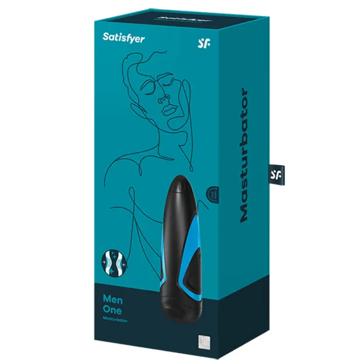 Satisfyer Men One Vibrating Masturbator Satisfyer Male Sex Toys