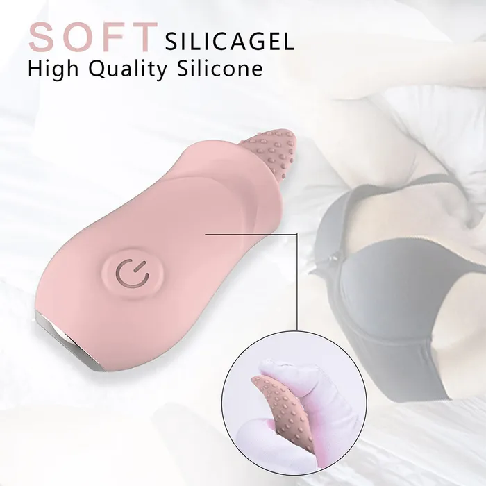 Touch Honey Vibrators LolaClit Licking Tongue Rose Sex Toy Vibrator Stimulator for Women