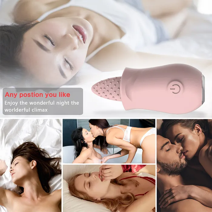 Touch Honey Vibrators LolaClit Licking Tongue Rose Sex Toy Vibrator Stimulator for Women