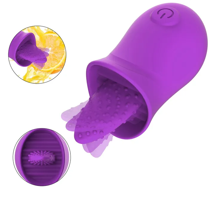 Touch Honey Vibrators LolaClit Licking Tongue Rose Sex Toy Vibrator Stimulator for Women