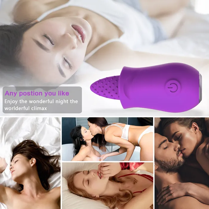 Touch Honey Vibrators LolaClit Licking Tongue Rose Sex Toy Vibrator Stimulator for Women