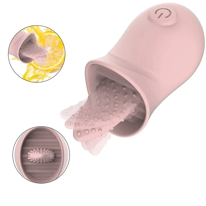 Touch Honey Vibrators LolaClit Licking Tongue Rose Sex Toy Vibrator Stimulator for Women