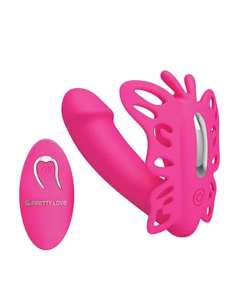 Vibrators Pretty Love Pretty Love Katherine Wearable Butterfly Vibrator Fuchsia Vibrators Pretty Love Pretty Love Katherine Wearable Butterfly Vibrator Fuchsia