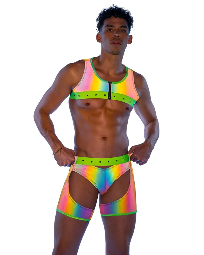 6533 Reflective Cropped Top Roma Costume Inc Vibrators 6533 Reflective Cropped Top Roma Costume Inc Vibrators