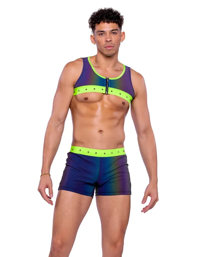 6533 Reflective Cropped Top Roma Costume Inc Vibrators 6533 Reflective Cropped Top Roma Costume Inc Vibrators