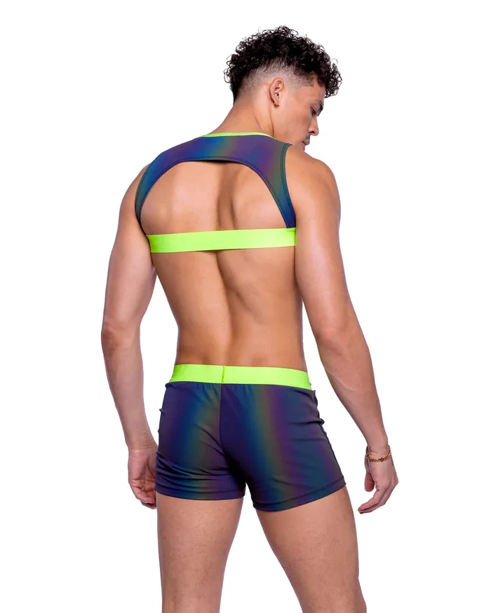 6533 Reflective Cropped Top Roma Costume Inc Vibrators 6533 Reflective Cropped Top Roma Costume Inc Vibrators