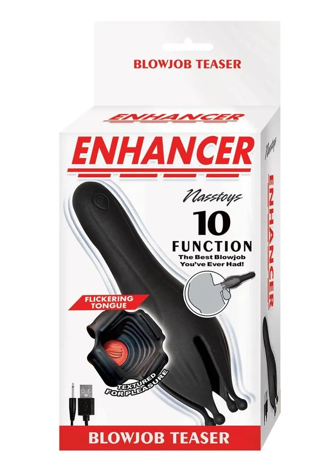 Enhancer Male Sex Toys Enhancer Blow Job Teaser Rechargeable Silicone Masturbator
