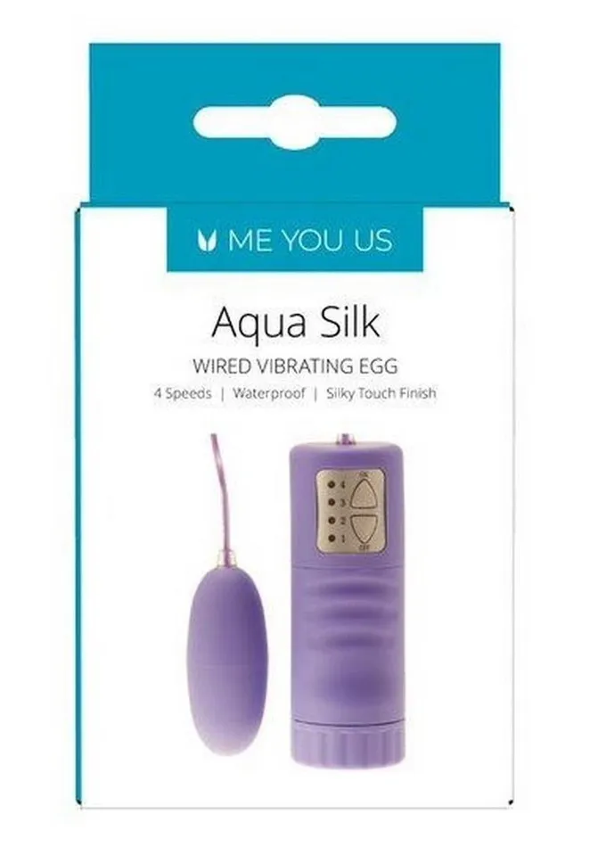 Me You Us ME YOU US Aqua Silk Vibrating Egg with Remote Control Female Sex Toys Me You Us ME YOU US Aqua Silk Vibrating Egg with Remote Control Female Sex Toys
