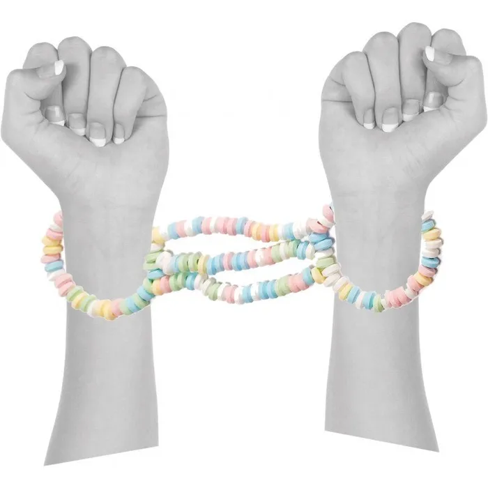 Couples Hott Products Candy Cuffs 159 Oz