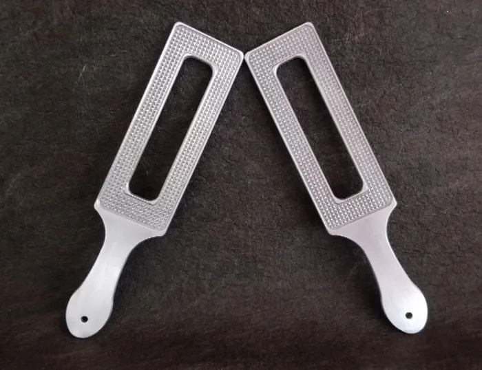 Male Sex Toys Ballisticmetal Wholesale Tenderizer Aluminum Spanking Paddle Metal Steel BDSM Impact Device Male Sex Toys Ballisticmetal Wholesale Tenderizer Aluminum Spanking Paddle Metal Steel BDSM Impact Device