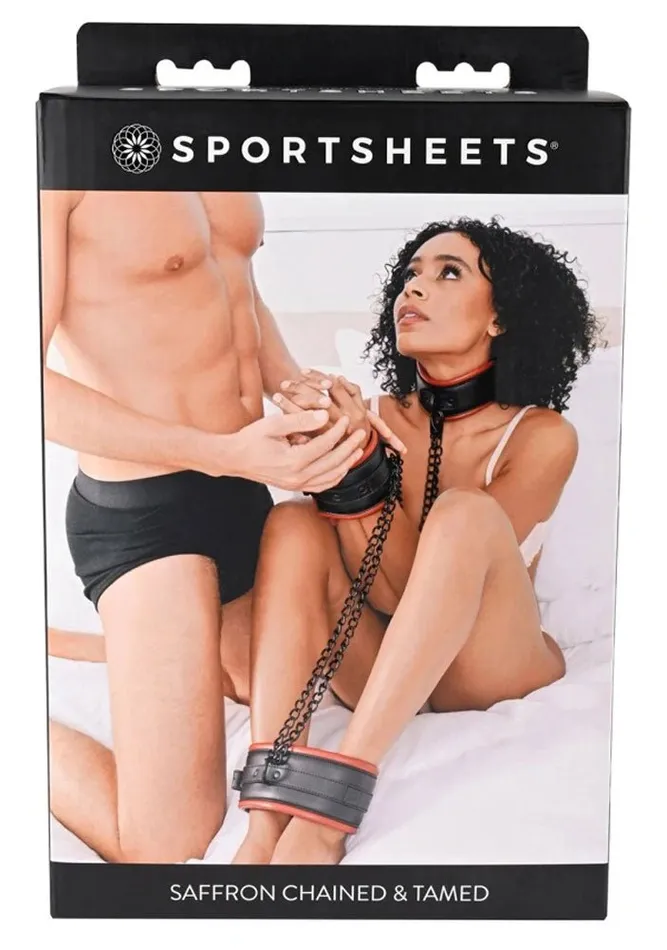 Saffron Chained and Tamed Blackred Sportsheets Anal Saffron Chained and Tamed Blackred Sportsheets Anal
