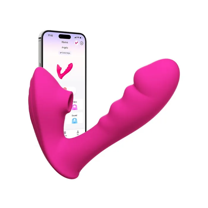 10 Sucking Modes GSpot Stimulation Wearable Sucking Vibrator Sohimi Vibrators