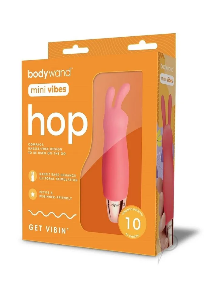Bodywand Vibrators Bodywand Mini Vibes Hop Orange