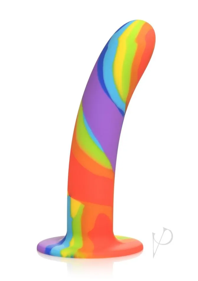 Dildos Simply Sweet Rainbow Silicone Dildo Simply Sweet