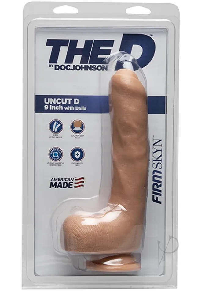 Dildos The D Uncut D Wballs Firmskyn 9 Van The D