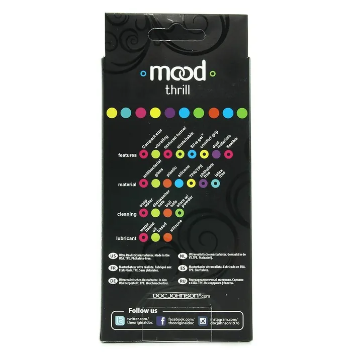 Doc Johnson Male Sex Toys Doc Johnson Mood Thrill UR3 Masturbator