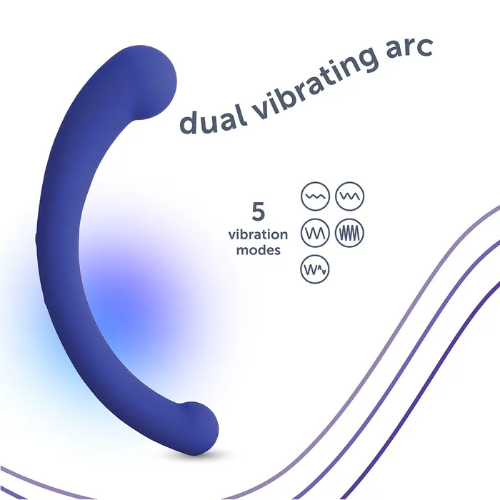Female Sex Toys plusOne plusOne dual vibrating arc