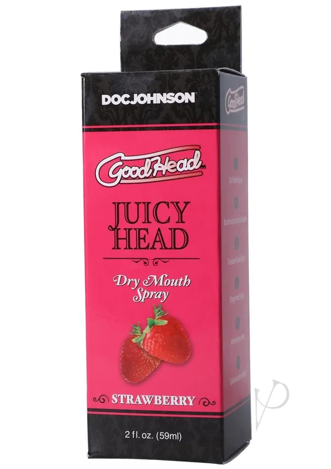 GoodHead Male Sex Toys Goodhead Juicy Head Strawberry 2oz