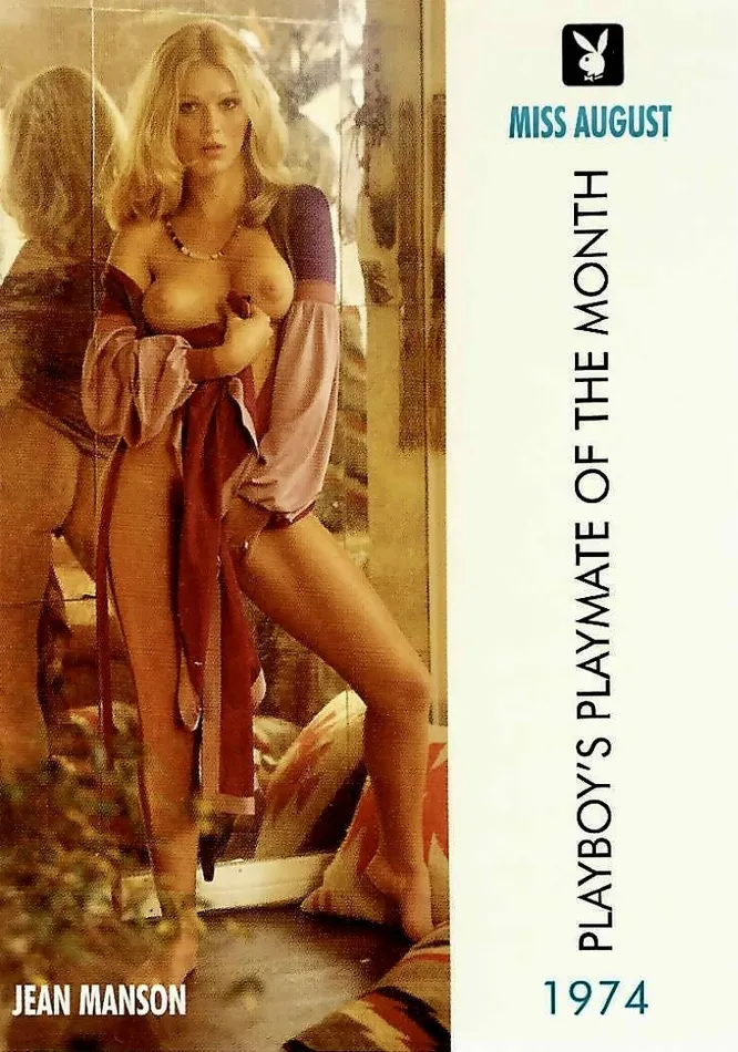 Greenthunderbirds Cards Couples Playboy August Edition 63 Jean Manson