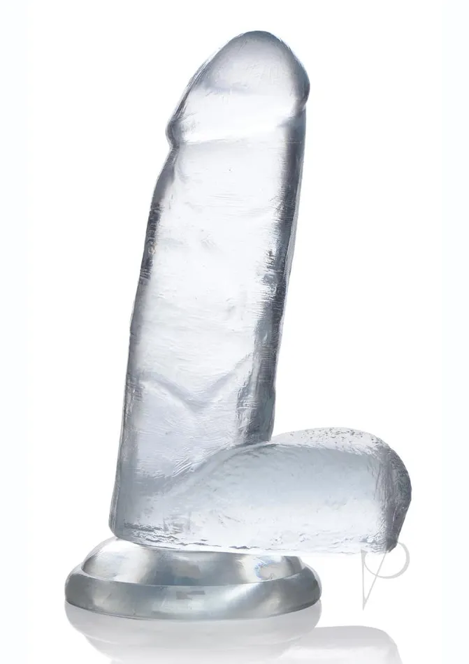 Jock Dildos Jock C Thru Dong Wballs 6 Clear