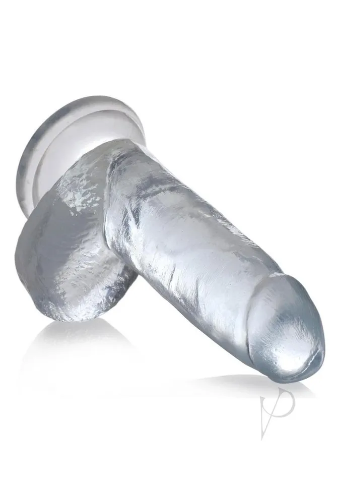 Jock Dildos Jock C Thru Dong Wballs 6 Clear