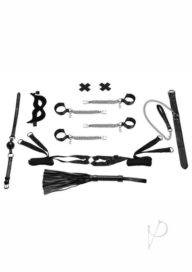 Lux Fetish Couples Lux F Bondage Play Bedspreader 6pc