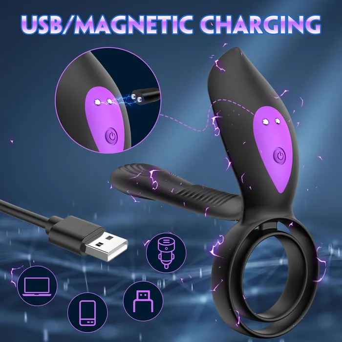 Oronova App Vibrating Cock Ring Couples